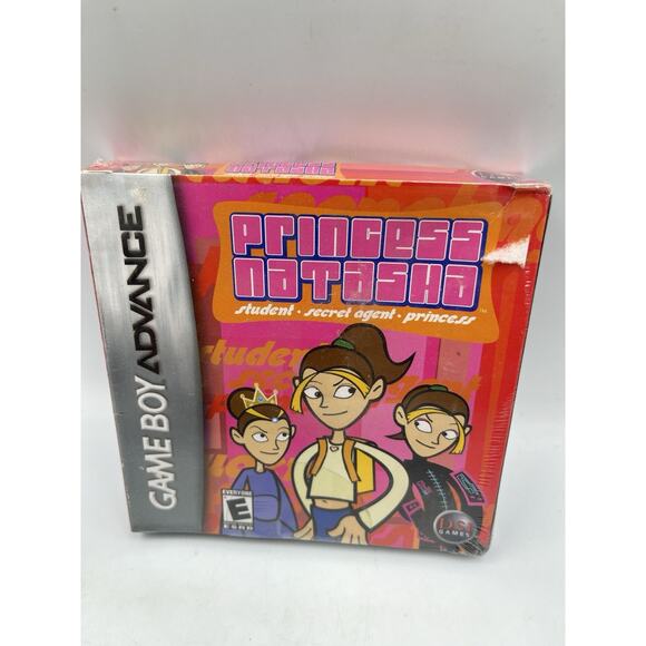 Princess Natasha Game Boy Advance Student Secret Agent Princess - SEALED - Picture 1 of 10
